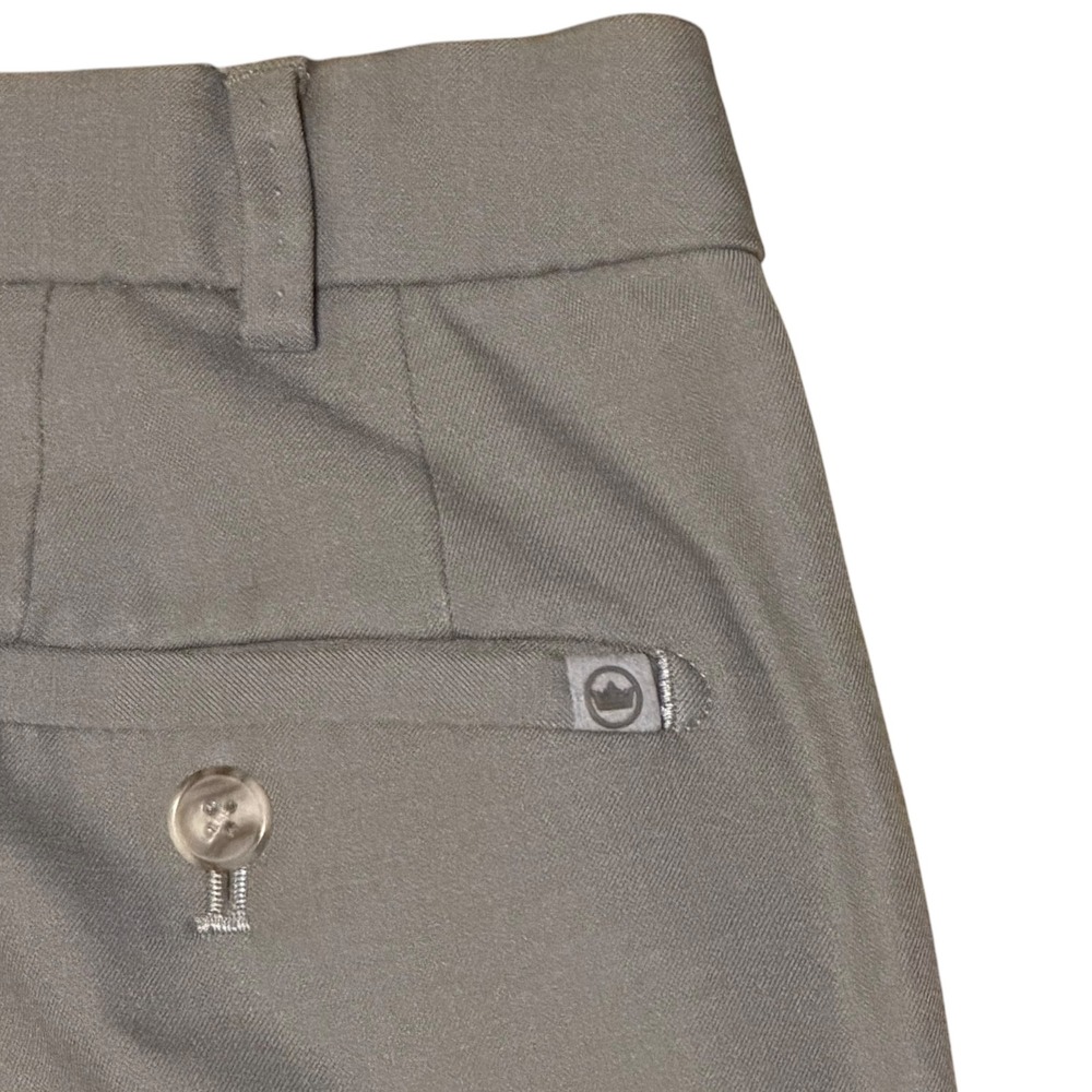 Peter Millar Crown Sport Grey Performance Golf Pants Mens 36x34 EUC - Picture 7 of 9
